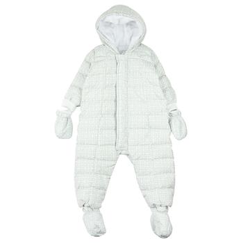 推荐White & Grey Monogram Pattern Infant Snowsuit商品