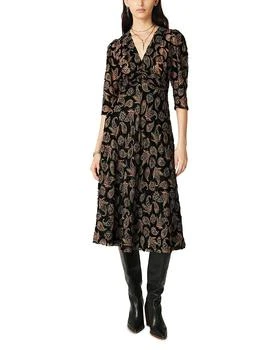 ba&sh | Remy Paisley Midi Dress 6.9折