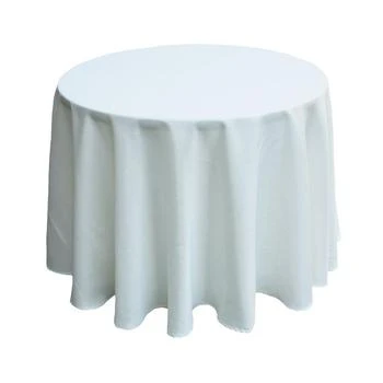Gala Glistening Easy Care Solid Color Tablecloth