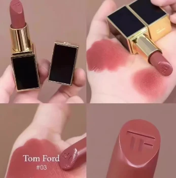 Tom Ford | TOM FORD 汤姆福特 黑管口红中小样 1g #03 肉桂豆沙色,商家Febee,价格¥72