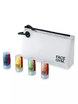 FaceGym | 5-Piece Mini Training Stick & White Pouch Kit,商家Saks Fifth Avenue,价格¥555