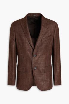 Peserico | Wool and silk-blend tweed blazer商品图片,3.5折