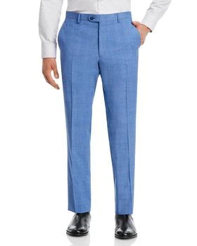 John Varvatos | Tonal Plaid Slim Fit Suit Pants,商家Bloomingdale's,价格¥1696