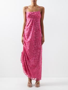 商品Staud | Destiny floral-embroidered tulle gown,商家MATCHES,价格¥4019图片
