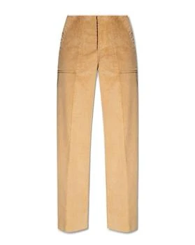 推荐Moncler Corduroy High-Waisted Trousers商品
