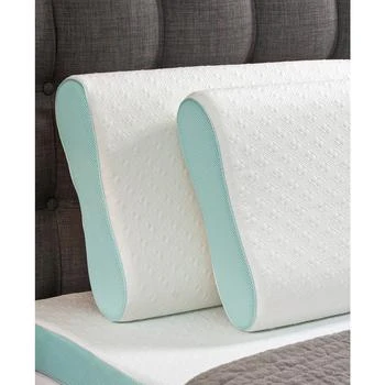 IntelliSLEEP | Natural Comfort Contour Memory Foam Pillow, Standard, Created For Macy's,商家Macy's,价格¥350