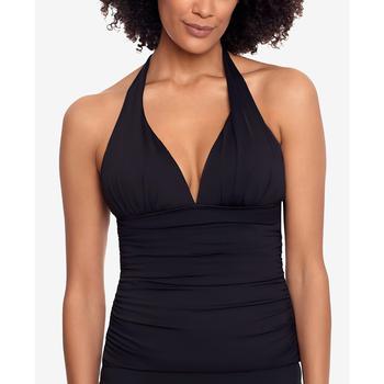 Ralph Lauren | Beach Club Solid Molded Cup Halter Tankini Top商品图片,