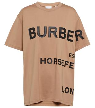 时尚burberry t恤女装, Burberry | Horseferry棉质T恤商品图片 