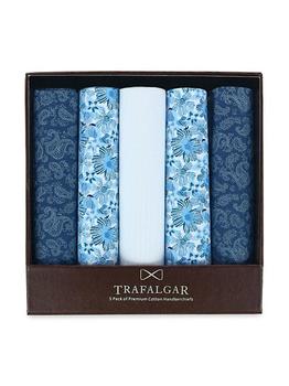 商品Trafalgar | Dapper Handkerchief Five-Pack,商家Saks Fifth Avenue,价格¥290图片