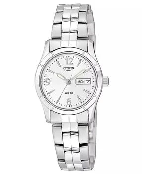 Citizen | Women's Stainless Steel Bracelet Watch 25mm EQ0540-57A,商家Macy's,价格¥1324