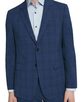 theory西装多少钱, Theory | Chambers Tonal Plaid Slim Fit Suit Jacket商品图片 7折×额外7折, 额外七折
