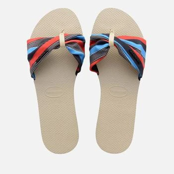 推荐Havaianas Women's Saint Tropez Sandals - Beige/Navy商品