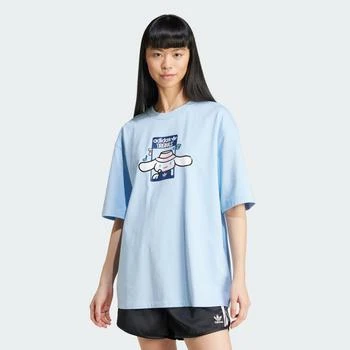 推荐ADIDAS ORIGINALS X HELLO KITTY CINNAMOROLL GRAPHIC OVERSIZED T-SHIRT商品