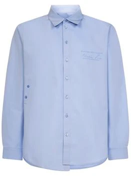 推荐Martine Rose Logo Embroidered Buttoned Shirt商品
