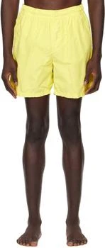 Stone Island | Yellow B0946 Swim Shorts,商家Ssense US,价格¥1807