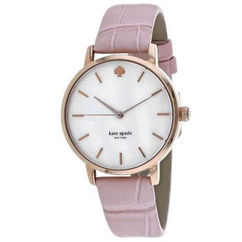 推荐Kate Spade Women's Mother of Pearl dial Watch商品