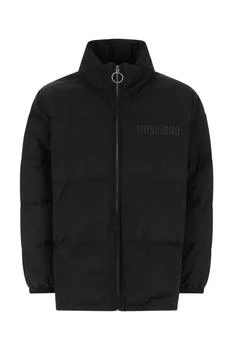 Moschino | Black Nylon Padded Jacket,商家Italist,价格¥5385