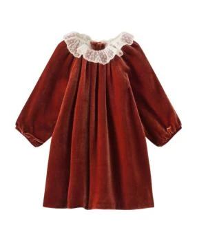 推荐Bonpoint 女童连衣裙 N03XDRW00001052B 红色商品