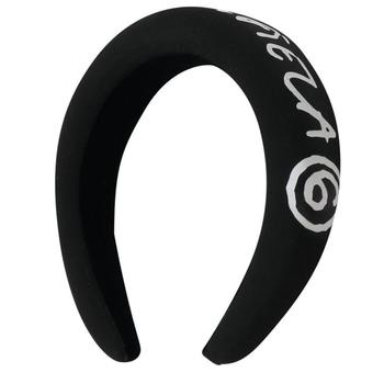 马吉拉海淘, MAISON MARGIELA | Black Logo Hairband商品图片 4折×额外9折, 额外九折