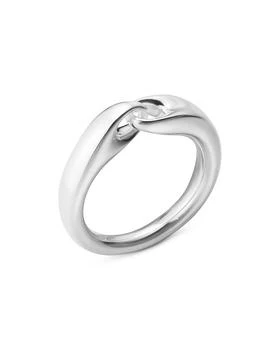 Georg Jensen | Sterling Silver Reflect Interlocked Ring,商家Bloomingdale's,价格¥1340