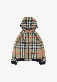 Burberry | Boys Checked Zip-Up Jacket,商家Thahab,价格¥5347