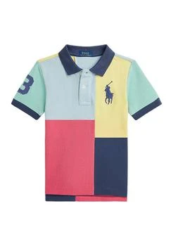 Ralph Lauren | Lauren Childrenswear Boys 2 7 Big Pony Cotton Mesh Polo Shirt,商家Belk,价格¥226