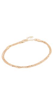 推荐Zoe Chicco 3 Strand Diamond Cut Tube & Bead Bracelet商品