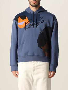 推荐Kenzo cotton blend sweatshirt with print商品