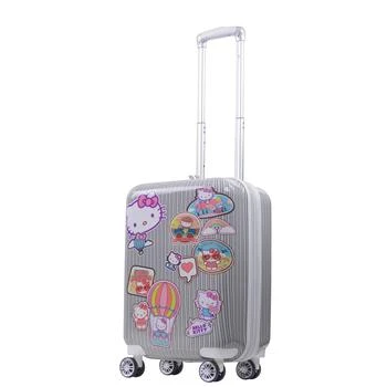 Hello Kitty Ful | HELLO KITTY Ful  CUTE STICKERS 21 PRINTED Carry-on,商家Premium Outlets,价格¥1106