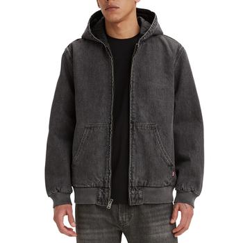 商品Levi's | Men's Potero Relaxed-Fit Full-Zip Denim Hoodie,商家Macy's,价格¥486图片