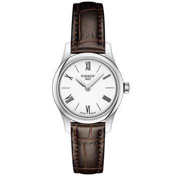 天梭女表图片, Tissot | Swiss T-Classic Tradition 5.5 女士皮带腕表 25mm商品图片 