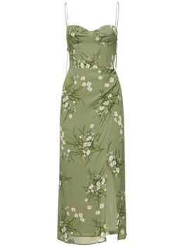 推荐Kourtney Printed Georgette Midi Dress商品