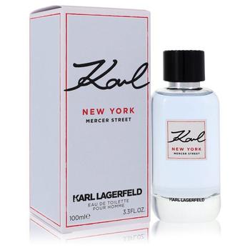 推荐Karl New York Mercer Street by Karl Lagerfeld Eau De Toilette Spray 3.3 oz (Men)商品