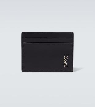 商品Yves Saint Laurent | Tiny Cassandre leather cardholder,商家MyTheresa,价格¥2370图片