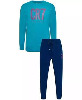 CR7 | Men's 100% Cotton Loungewear Pants Set,商家Macy's,价格¥340