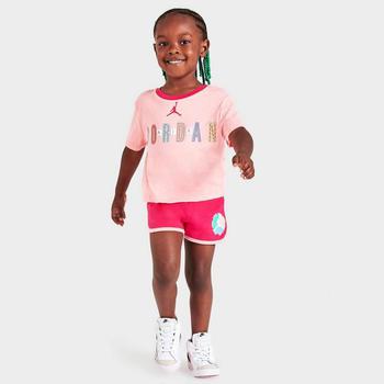 推荐Girls' Toddler Jordan BFF T-Shirt and Shorts Set商品