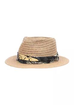 SCALA, SCALA | Raffia Braid Fedora Hat商品图片 