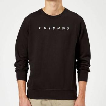 老友记推荐, Friends | Friends Logo Contrast Sweatshirt - Black商品图片 