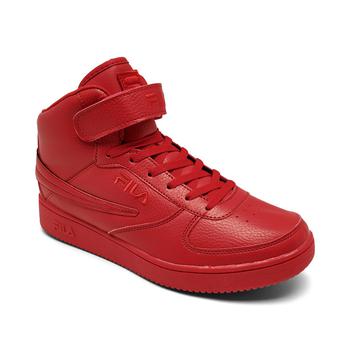 Fila | Men's A-High High Top Casual Sneakers from Finish Line商品图片,