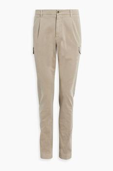 Peserico | Cotton-blend twill cargo pants商品图片,3.4折