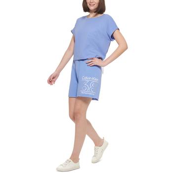 Calvin Klein | Bungee-Hem Pocket Cotton T-Shirt商品图片,3.7折