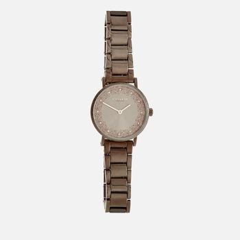 推荐Coach Women's Perry Crystal Sparkle Watch - Silver商品