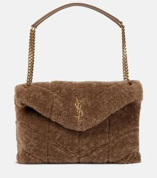 Yves Saint Laurent | Puffer Medium shearling shoulder bag 