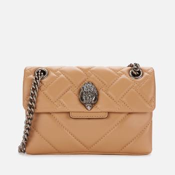 推荐Kurt Geiger London Women's Mini Kensington X Bag - Camel商品