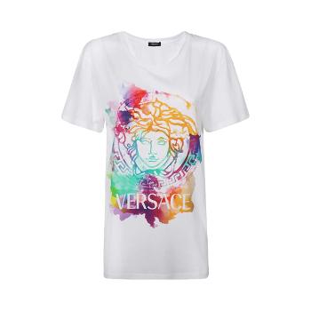 男士休闲范思哲t恤, Versace | VERSACE 女士白色T恤 A87464-A228806-A1001商品图片 满$100享9.5折, 满折