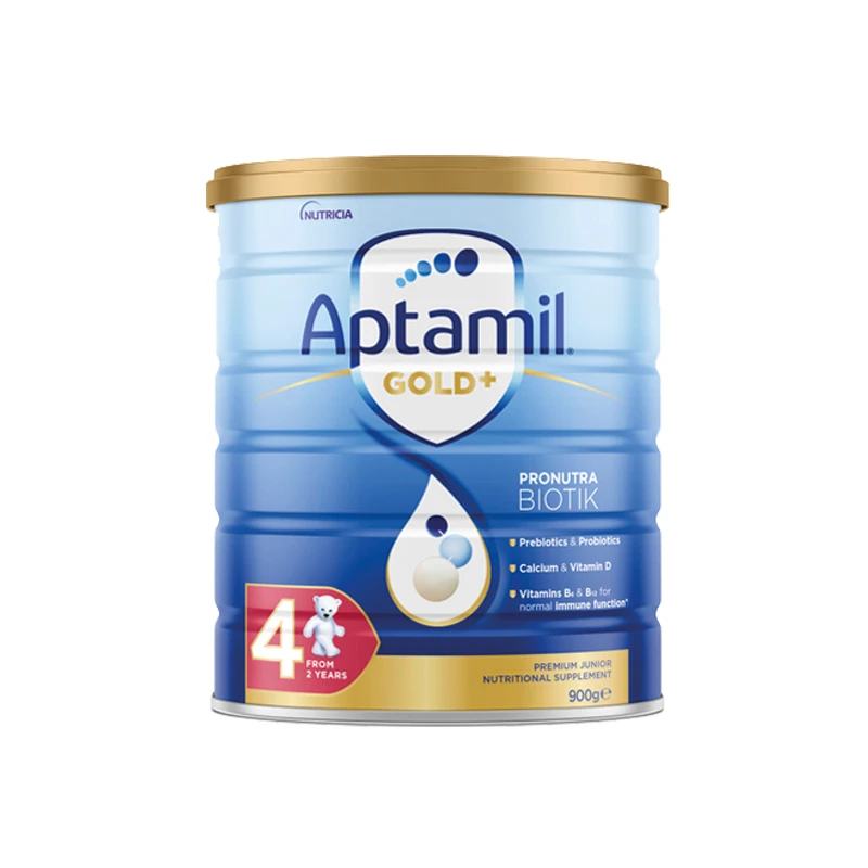 推荐澳洲Aptamil爱他美金装4段婴幼儿奶粉(2岁以上) 900g/罐商品