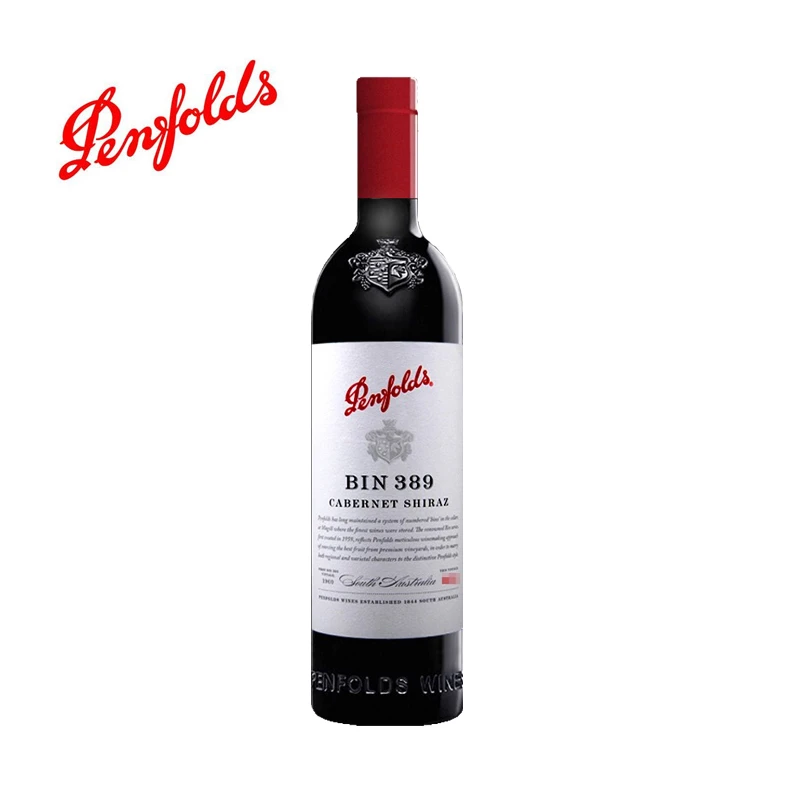 奔富BIN389西拉赤霞珠干红葡萄酒澳洲原瓶进口红酒假一赔十支持验证