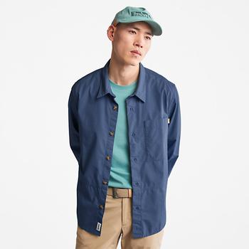 添柏岚外套, Timberland | Outdoor Heritage EK+ Overshirt for Men in Navy商品图片 5折