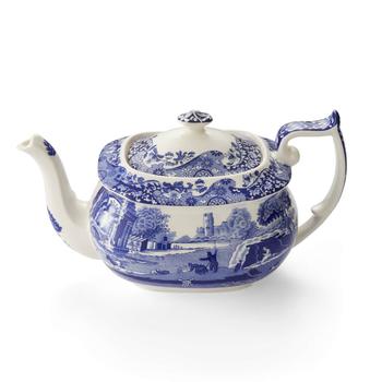 商品Spode | Spode Blue Italian Teapot,商家The Hut,价格¥770图片