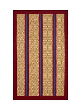 商品LISA CORTI | Damask Stripes Chutney Tablecloth,商家LUISAVIAROMA,价格¥1759图片